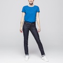 1083 | Jeans 203 Femme - Ajuste Super Denim Flex Indigo Brut