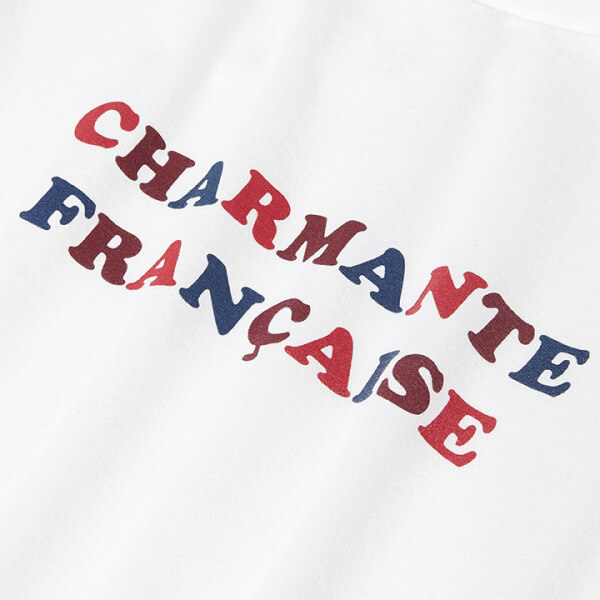 La Gentle Factory | T-shirt Palmyre - Charmante Française - Ecru
