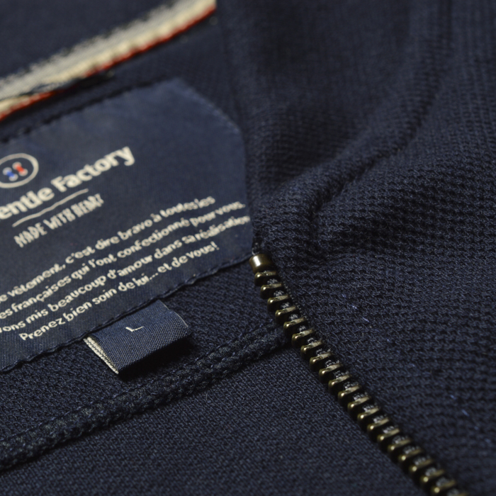 La Gentle Factory | Sweat Pedro - Zippé piqué