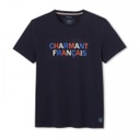 La Gentle Factory | T-shirt Philibert Print Charmant Français - Bleu