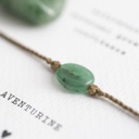 A Beautiful Story | Bracelet Gemstone - Aventurine Gold