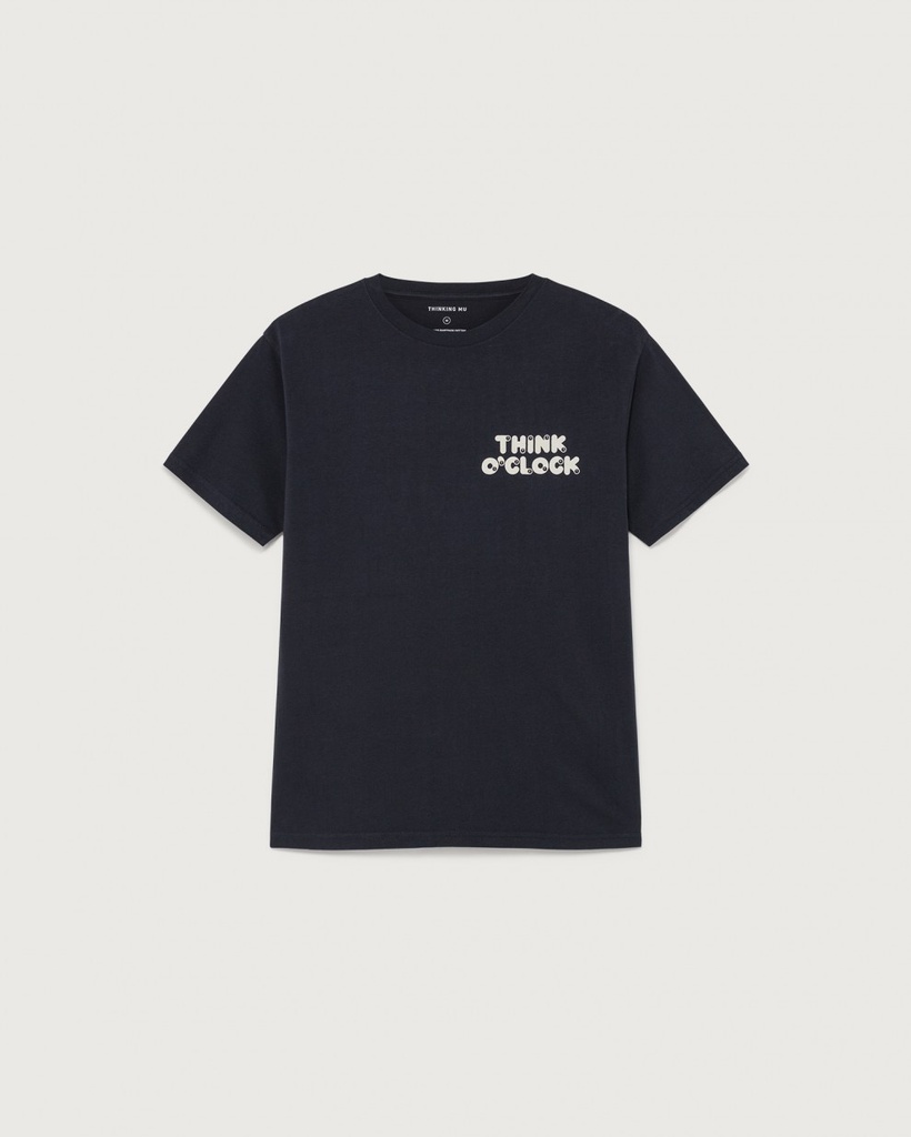Thinking Mu | T-shirt Think O'Clock - Navy