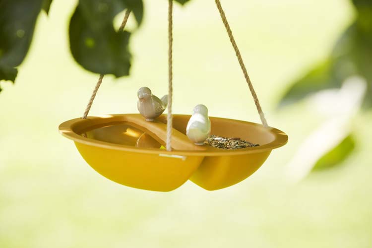 Baignoire oiseaux céramique