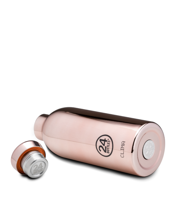 24 Bottles | Bouteille Inox Clima Isotherme 330ml -  Rose Gold