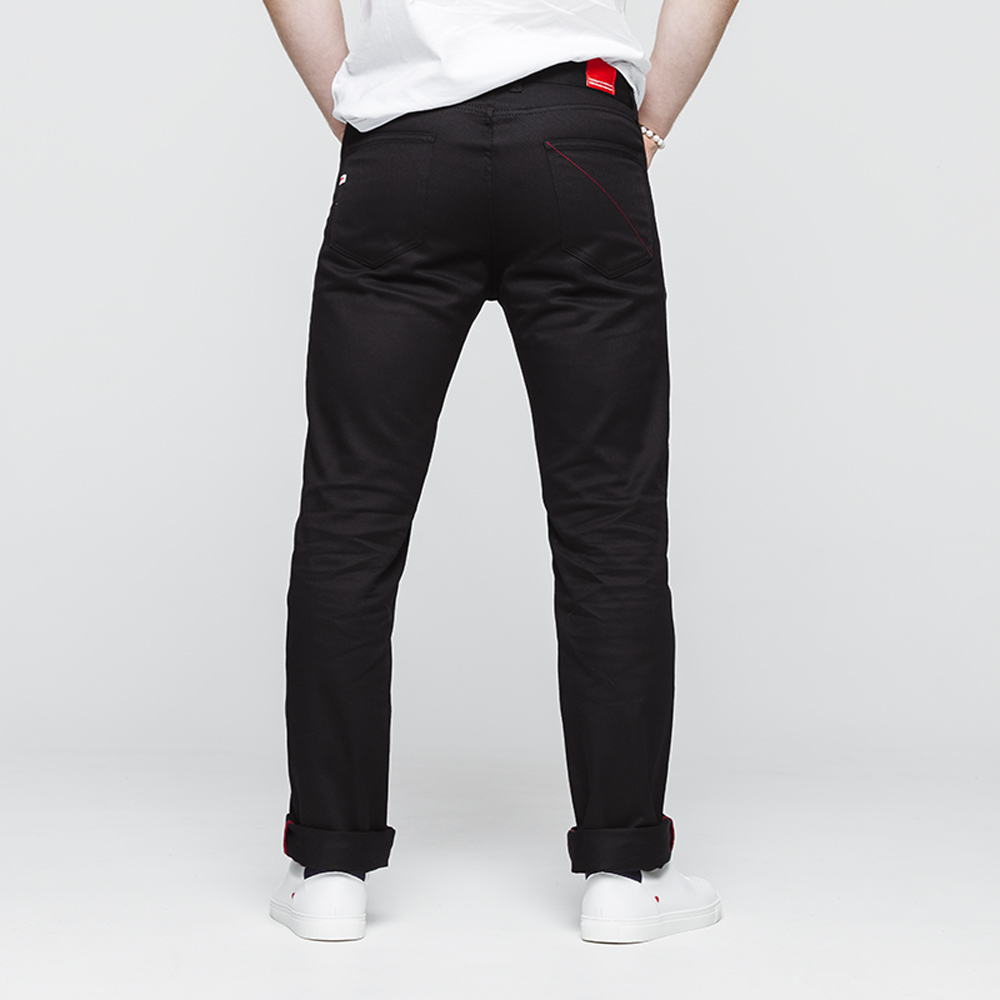 1083 | Jeans 101 homme - Droit Denim Original Noir