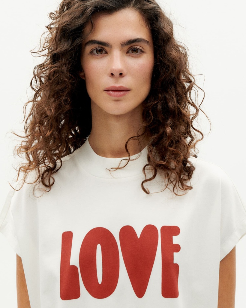 Thinking Mu | T-shirt Chanvre et Coton Clavel - Ivory 