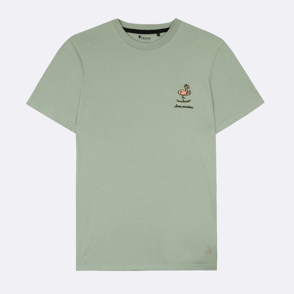 FAGUO | T-shirt Arcy en coton - Sans pression