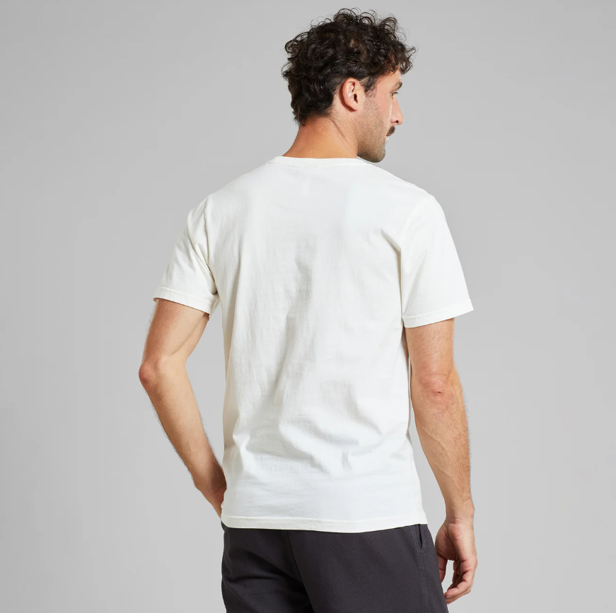 DEDICATED | T-shirt Stockholm Nature Tunes Off-White - Whisper White