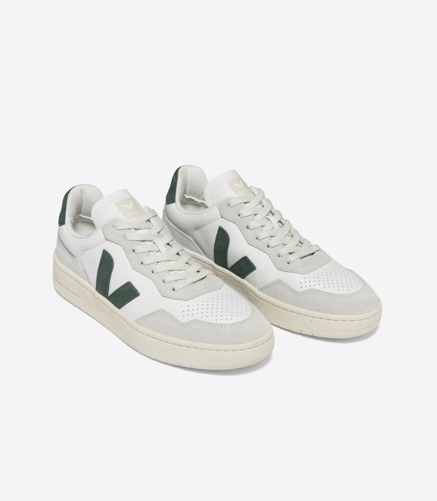 Baskets Veja | Campo Chromefree Extra White Emeraude Black - Homme