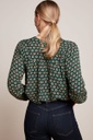 King Louie | Maisie Blouse Meadow - Black