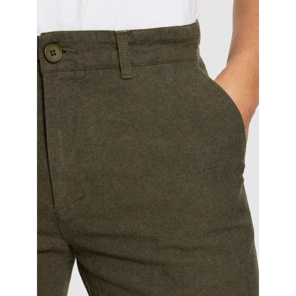 Knowledge Cotton Apparel | Pantalon Chino Chuck - Vintage Indigo
