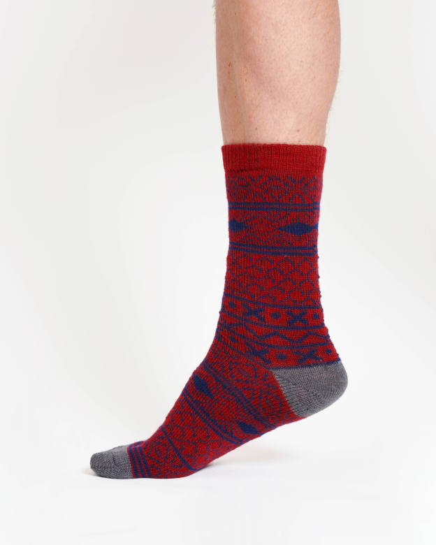 Chaussettes en bambou Homme - Robot Bleues - Thought