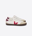 Veja | Baskets Volley Leather White Pekin Bark - Femme