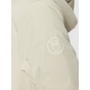 KNOWLEDGE COTTON APPAREL | CLIMATE SHELL™ jacket - GRS/Vegan - Light feather gray - FEMME