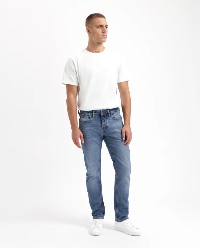 KUYICHI | Jean Jim - Regular Slim Aged Indigo