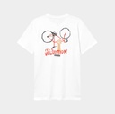 DEDICATED | T-shirt Stockholm Velolotion - White