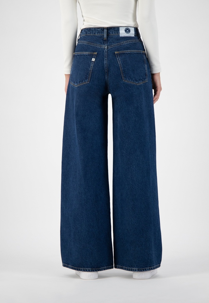 Mud Jeans | Jean Femme Wyde Sara - Stone Indigo