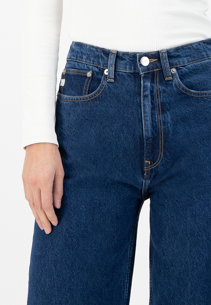 Mud Jeans | Jean Femme Wyde Sara - Stone Indigo