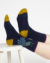 Chaussettes en bambou Homme - Robot Bleues - Thought