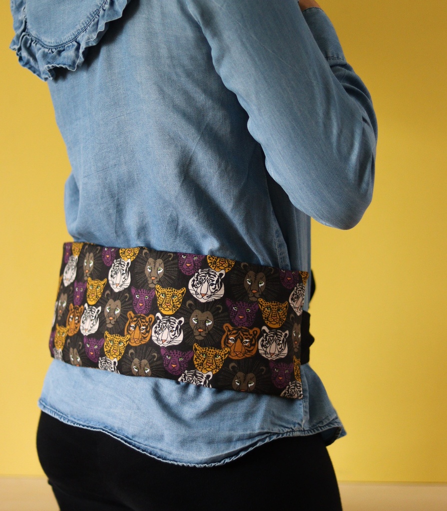 La Mousse Tache | Ceinture Chauffante aux graines de lin / Colorful Graine