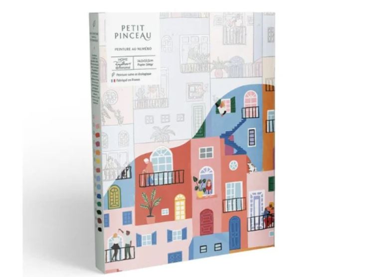 La Petite Epicerie | Coffret peinture au numéro - Home Together par Mona Mai