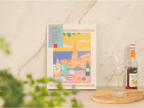 La Petite Epicerie | Coffret Petit Diamond - Diamond Painting Maisons Colorées par Coralie Fau