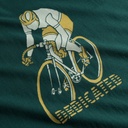 DEDICATED | T-shirt Stockholm Retro Bike Dark Green Pine Grove