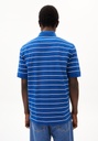 ARMEDANGELS | Polo MAARIO STRIPES - dynamo blue-broken white