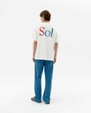THINKING MU | T-shirt Sol Type Aaron - White