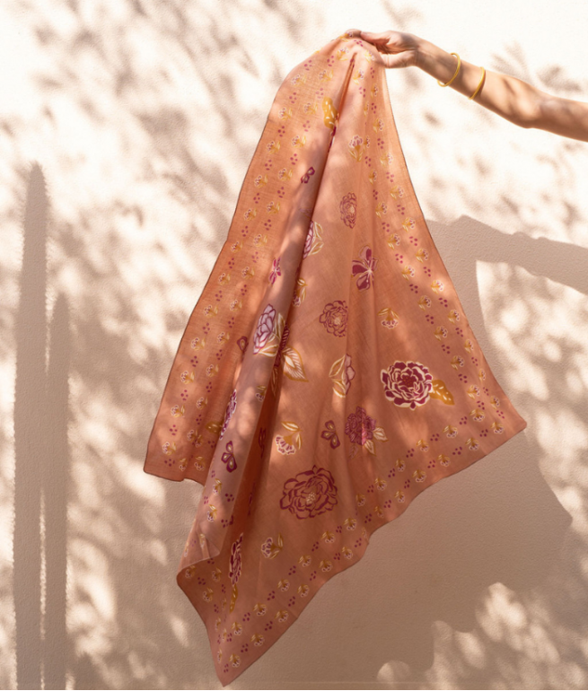 Bindi Atelier | Grand foulard - Goa Lagon (copie)