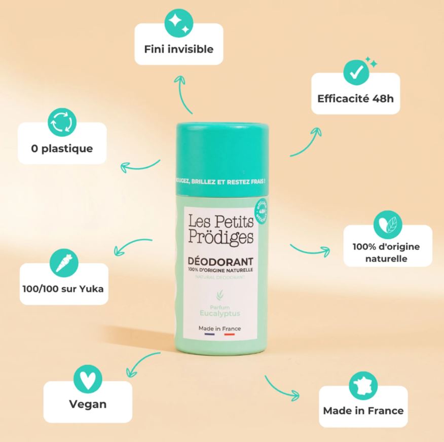 Les Petits Prodiges | Déodorant Eucalyptus 40g