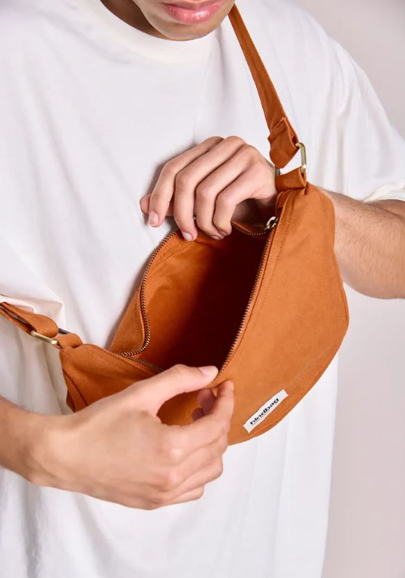 HindBag | Sac banane Andréa - Sienne