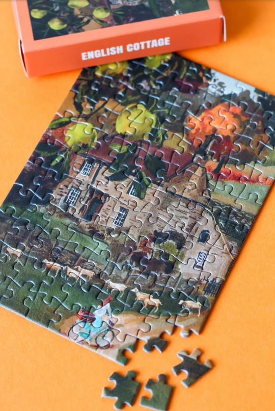 PIECELY | Mini-puzzle de 99 pièces English Cottage