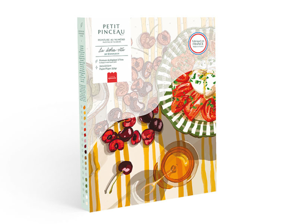 La Petite Epicerie | Coffret peinture au numéro - Dolce Vita par Ananya Bhandari