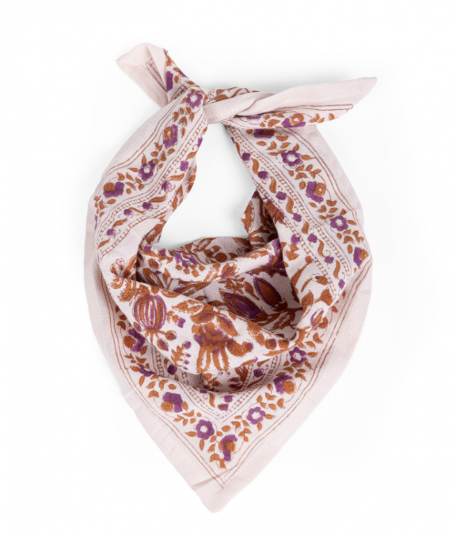 Bindi Atelier | Petit foulard -  Kali Cayenne