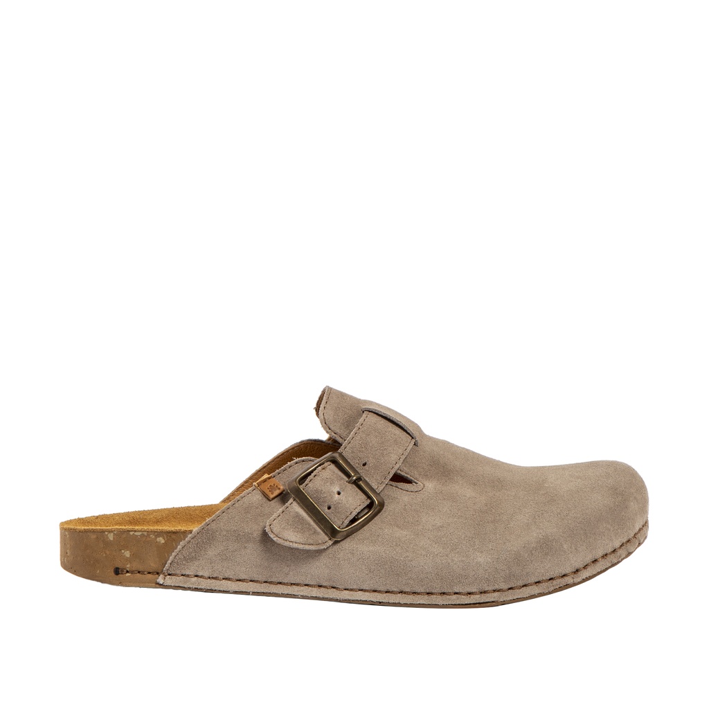el NATURALISTA | Sandales N5796 silk suede - Taupe/Balance