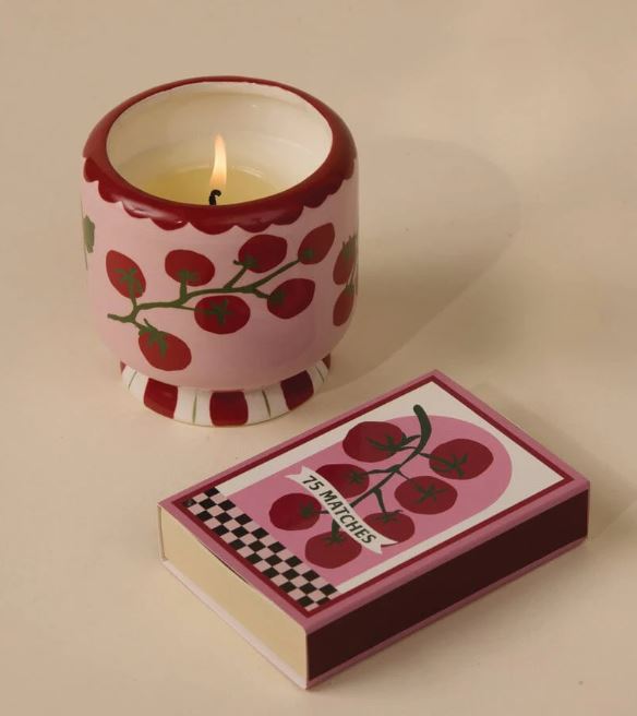 DESIGNWORKS COLLECTIVE | Bougie en céramique Bistrot Tomato 