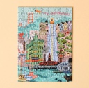 PIECELY |Mini-puzzle San Francisco, 99 pièces