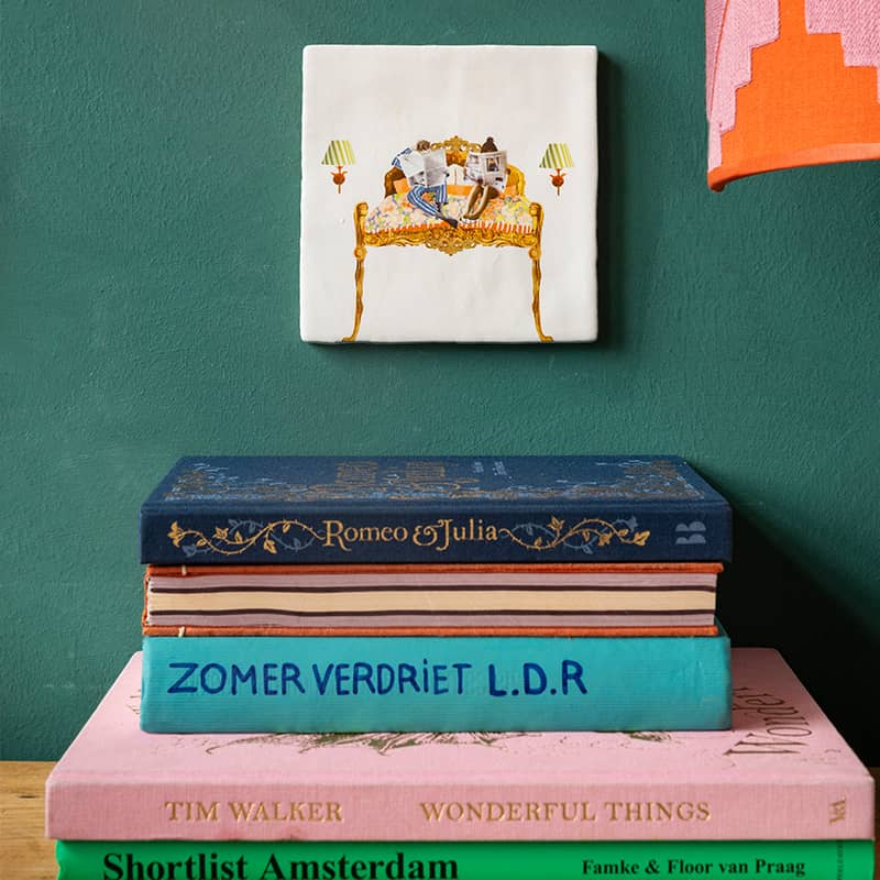 STORY TILES | Carreau de Ciment Peint - Best Beginning Of The Day 