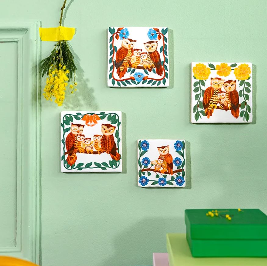 STORY TILES | Carreau de Ciment Peint - Our Lovely Bunch 