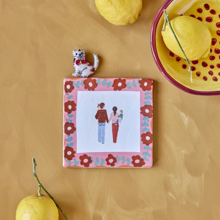 STORY TILES | Carreau de Ciment Peint - We Are Family 