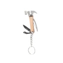 Kikkerland | Porte-clé Mini marteau multi-outils
