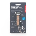Kikkerland | Porte-clé Mini marteau multi-outils