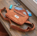 HindBag | Sac banane rectangulaire Harry - Sienne