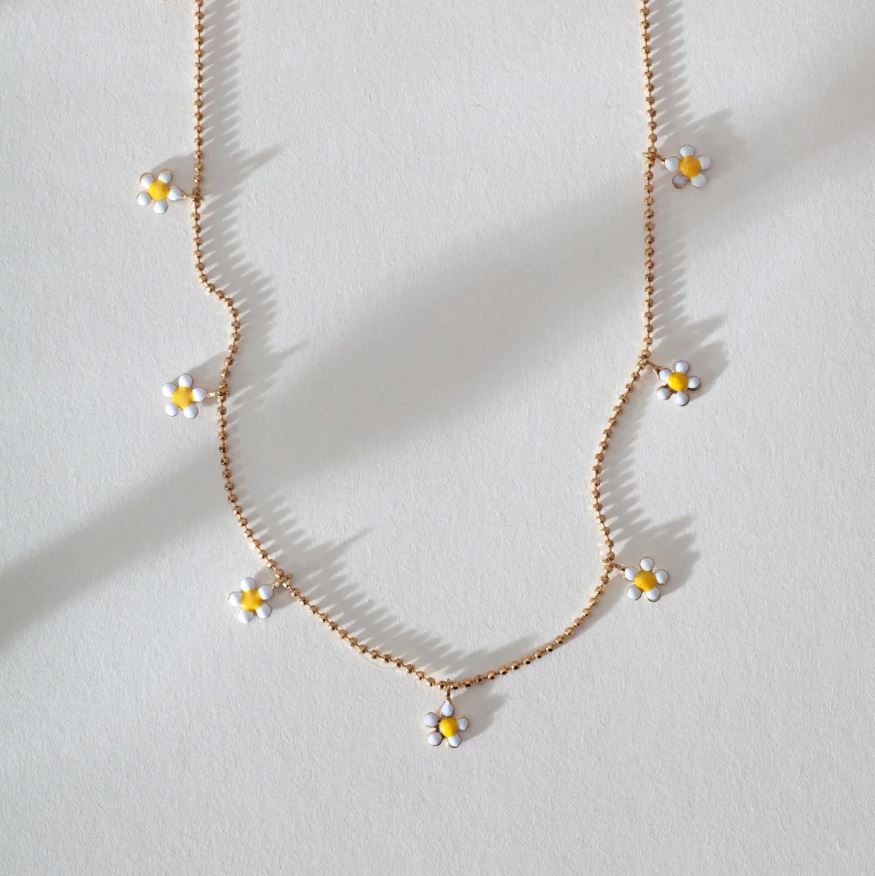 Timi | Ella - Collier de fleurs de marguerite