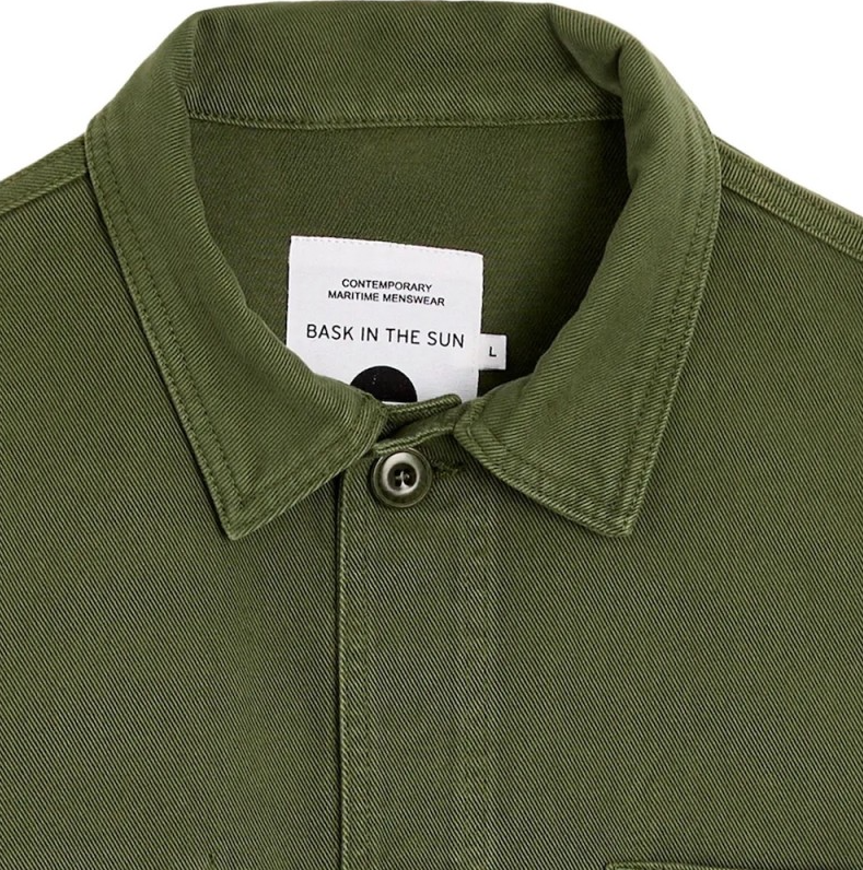 BASK IN THE SUN | olive SERGI jacket
