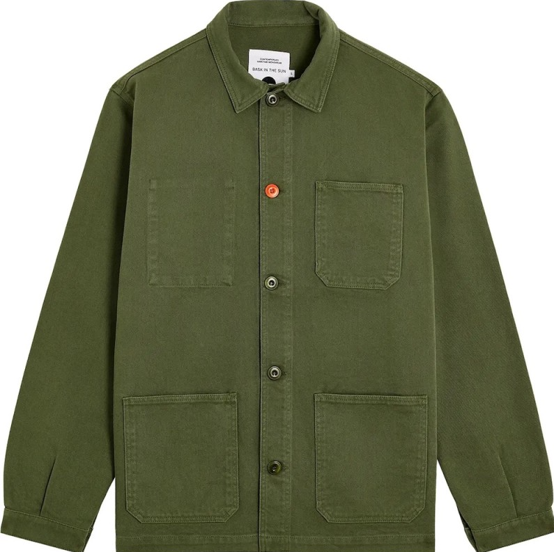 BASK IN THE SUN | olive SERGI jacket