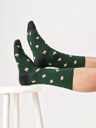 THOUGHT | Chaussettes - Mens Christmas Tree Robin Bamboo Hangable Box Of - Dark Green