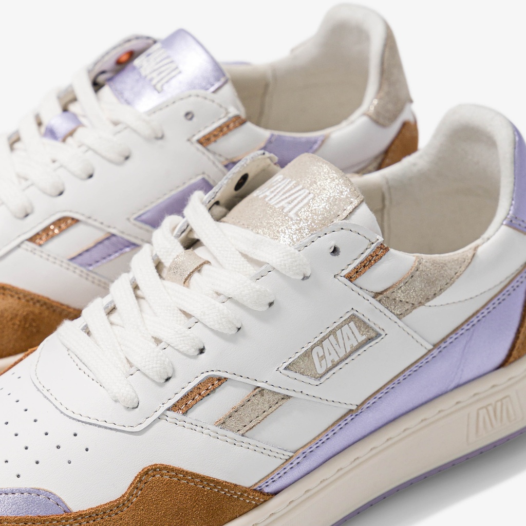 CAVAL | BASKET - Pearl Lavanda - Blanc