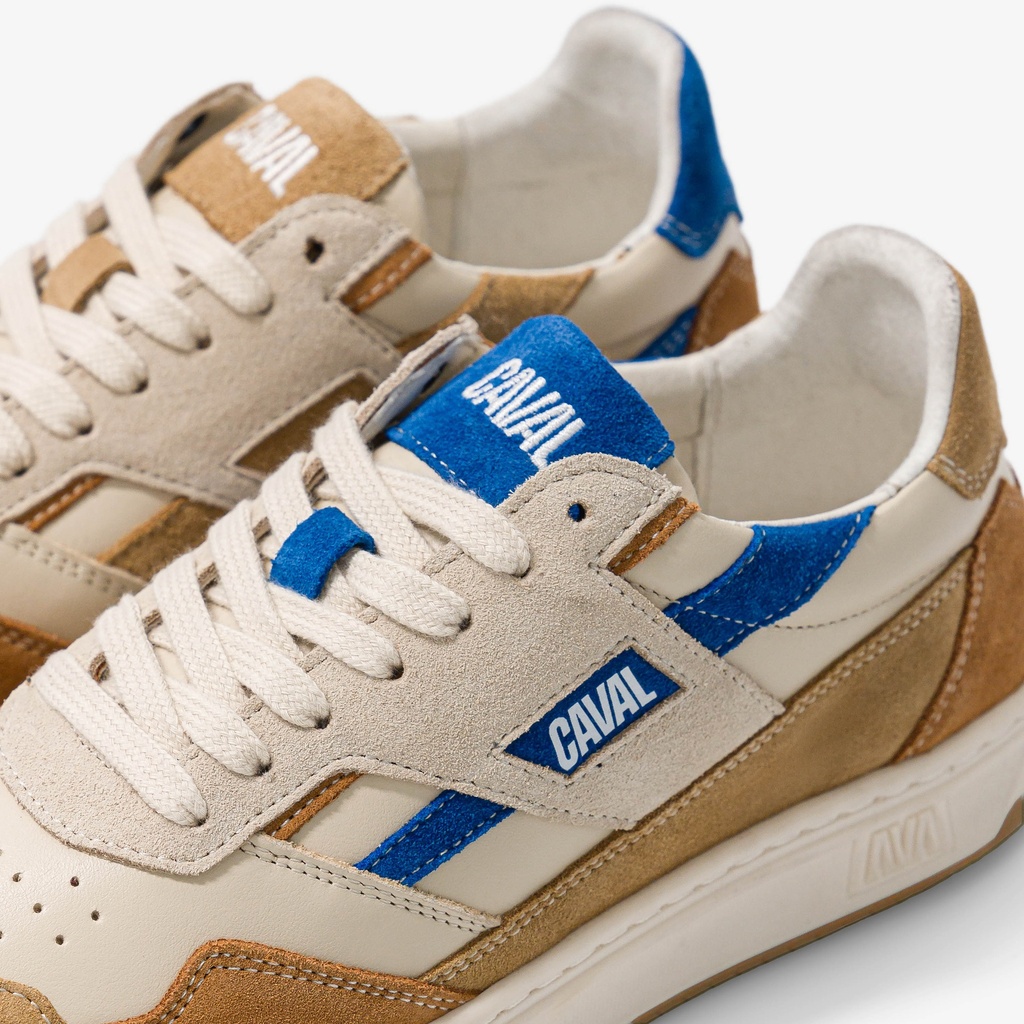 CAVAL | Basket Azure Latte - Marron